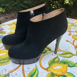 Giuseppe Zanotti Eva Black Suede Pumps